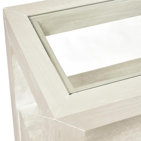 Elk Hawick Console Table in Weathered White Model: S0015-9933