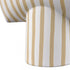 Elk Hawking Striped Vase Extra Large in White Finish Model: H0017-10638
