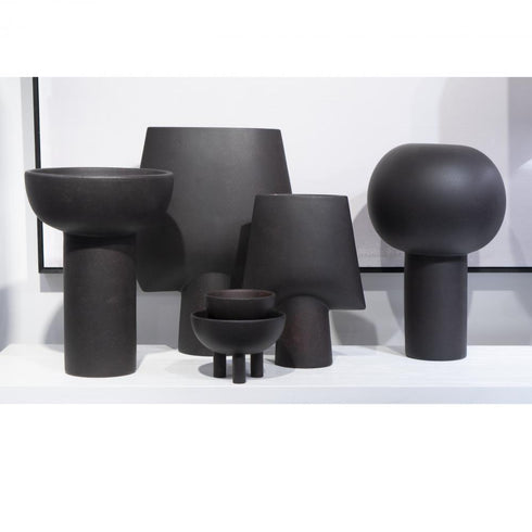 Elk Hawking Vase Extra Large in Black Model: H0017-10424