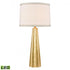 Elk Hightower 31 Inch High 1 Light Table Lamp in Gold Leaf Includes LED Bulb Model: 77107-LED