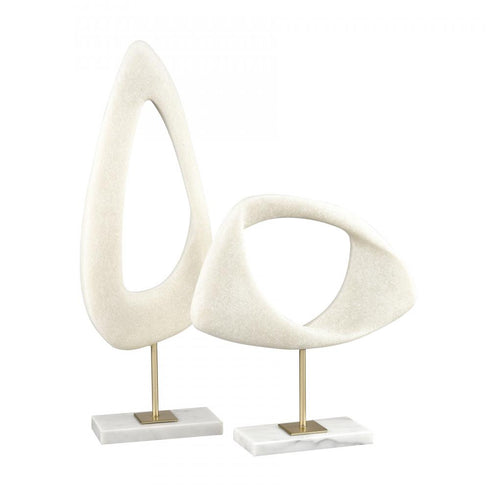 Elk Hodge ORNAMENTAL ACCESSORY (2 pack) (2 pack) in White Finish Model: S0037-9209