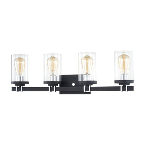 Elk Holdfast VANITY LIGHT in Charcoal Finish Model: 47583/4