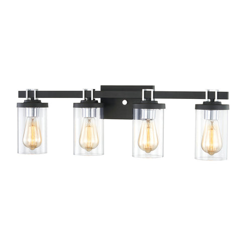 Elk Holdfast VANITY LIGHT in Charcoal Finish Model: 47583/4