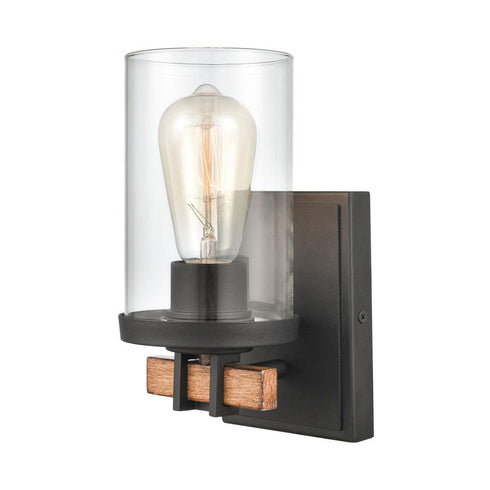 Elk Holdfast VANITY LIGHT in Charcoal Finish Model: 47590/1