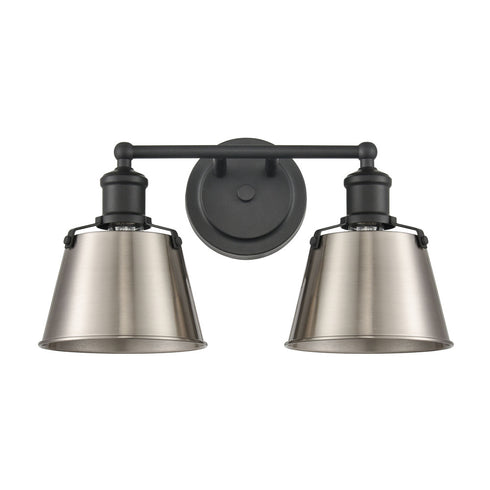Elk Holgate VANITY LIGHT in Charcoal Finish Model: 47681/2