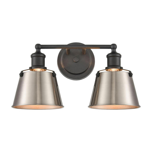 Elk Holgate VANITY LIGHT in Charcoal Finish Model: 47681/2