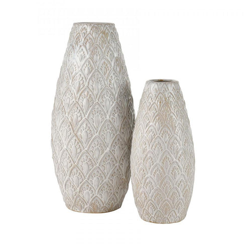 Elk Holl VASE JAR BOTTLE in White Finish Model: S0017-8109