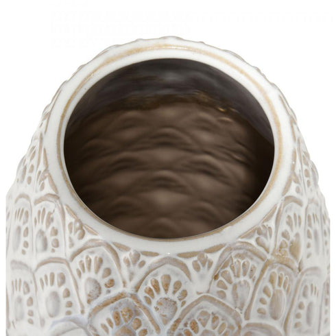 Elk Hollywell VASE JAR BOTTLE in White Finish Model: S0017-8108