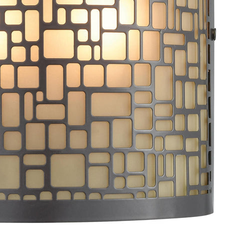 Elk Hooper 2 Light SCONCE in Oil Rubbed Bronze Finish Model: 46275/2