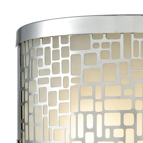 Elk Hooper 2 Light SCONCE in Polished Stainless Finish Model: 46291/2
