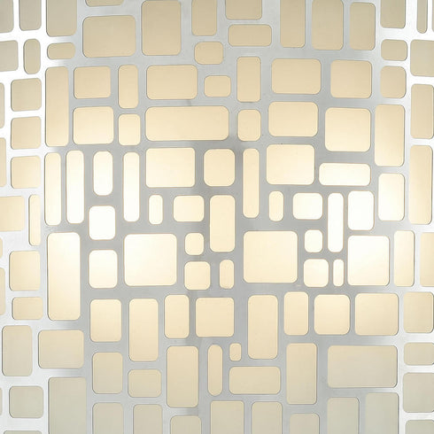 Elk Hooper 2 Light SCONCE in Polished Stainless Finish Model: 46291/2