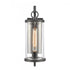 Elk Hopkins 15.75 Inch High 1 Light Outdoor Sconce Charcoal Black Model: 89490/1