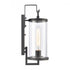 Elk Hopkins 15.75 Inch High 1 Light Outdoor Sconce Charcoal Black Model: 89490/1