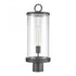 Elk Hopkins 20.75 Inch High 1 Light Outdoor Post Light Charcoal Black Model: 89496/1