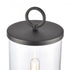 Elk Hopkins 20.75 Inch High 1 Light Outdoor Post Light Charcoal Black Model: 89496/1