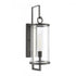 Elk Hopkins 24 Inch High 1 Light Outdoor Sconce Charcoal Black Model: 89493/1