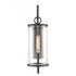 Elk Hopkins 24 Inch High 1 Light Outdoor Sconce Charcoal Black Model: 89493/1