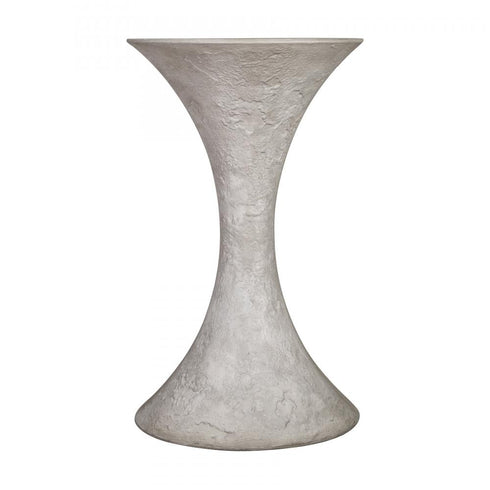 Elk Hourglass Planter Large in Weathered Gray Finish Model: H0117-10551