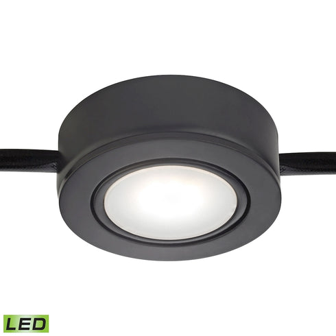 Elk Housings 1 Light UNDER CABINET UTILITY in Black Finish Model: MLE401-5-31