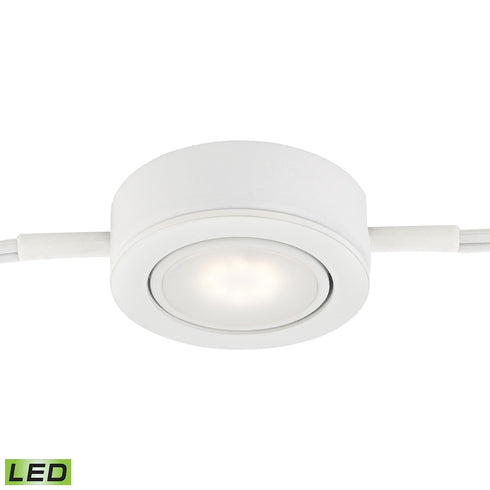 Elk Housings 1 Light UNDER CABINET UTILITY in White Finish Model: MLE401-5-30