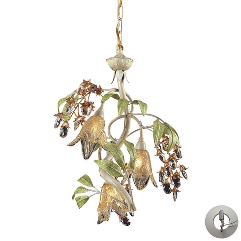 Elk Huarco CHANDELIER in Sage Green Finish Model: 86051-LA