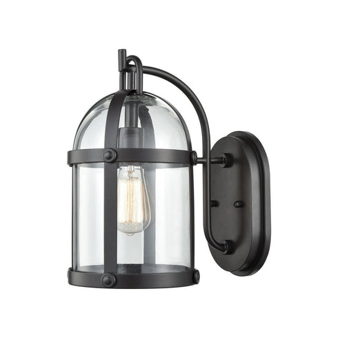 Elk Hunley 1 Light SCONCE in Oil Rubbed Bronze Finish Model: 47510/1