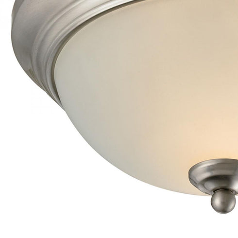 Elk Huntington FLUSH MOUNT in Brushed Nickel Finish Model: 7002FM/20