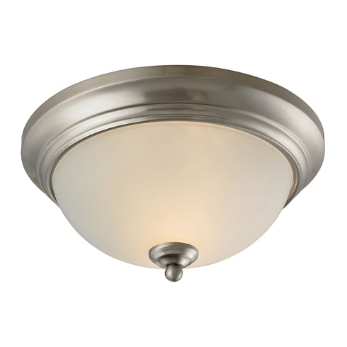 Elk Huntington FLUSH MOUNT in Brushed Nickel Finish Model: 7002FM/20