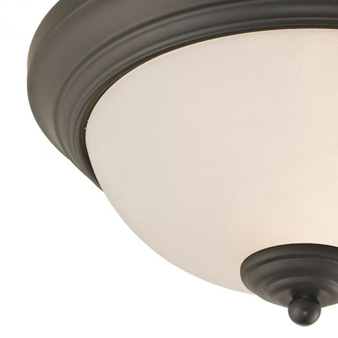 Elk Huntington FLUSH MOUNT in Oil Rubbed Bronze Finish Model: 7052FM/10