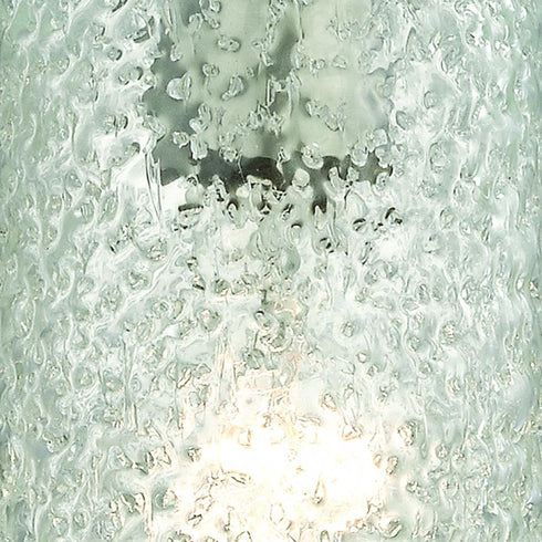 Elk Ice Fragments MINI PENDANT in Satin Nickel Finish Model: 10242/1CL