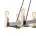 Elk Impression ISLAND LIGHT in Satin Nickel Hammered Satin Nickel Hammered Satin Nickel Finish Model: D4680