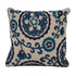 Elk in Blue Suzani 20x20 Inch Pillow in Blue Model: HVT0897-10584