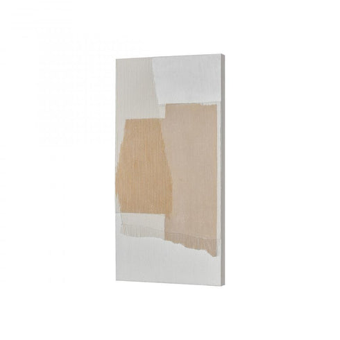 Elk in Taupe Abstract Wall Art Model: S0056-11343