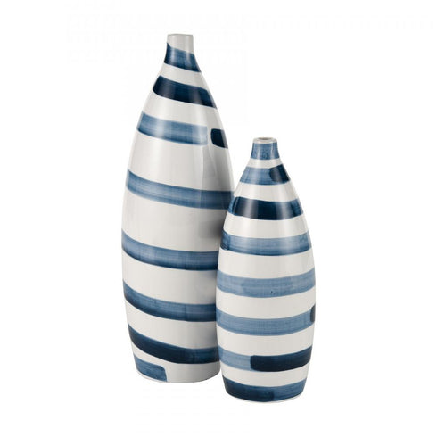 Elk Indaal VASE JAR BOTTLE (2 pack) (2 pack) in White Finish Model: S0017-8111