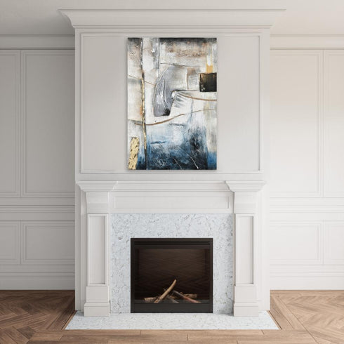 Elk Industrial Abstract WALL ART in Neutral Finish Model: S0016-8152