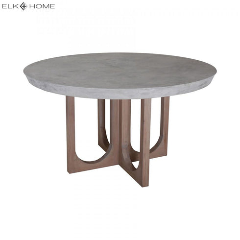 Elk Innwood DINING TABLE in Waxed Concrete Finish Model: 7011-1497