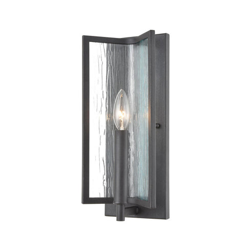 Elk Inversion 1 Light SCONCE in Charcoal Finish Model: 32420/1