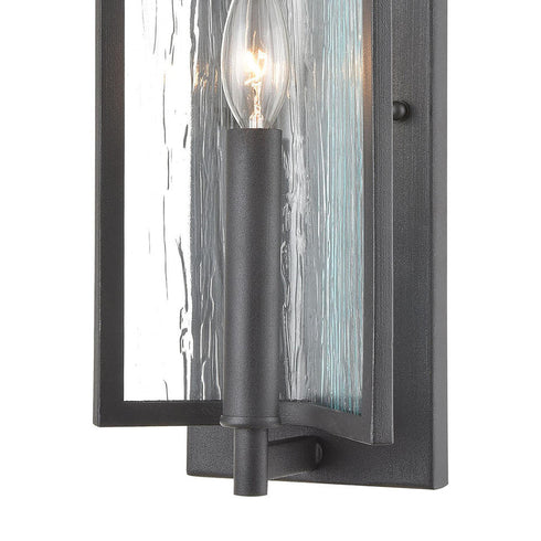 Elk Inversion 1 Light SCONCE in Charcoal Finish Model: 32420/1