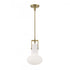 Elk Izel 10 Inch Wide 1 Light Pendant in Antique Brass Model: 4641-AN-MO