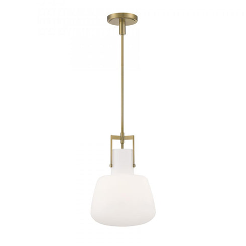 Elk Izel 12 Inch Wide 1 Light Pendant in Antique Brass Model: 4651-AN-MO