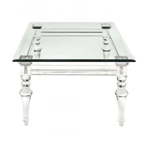 Elk Jacobs COFFEE TABLE in Clear Finish Model: H0015-9101