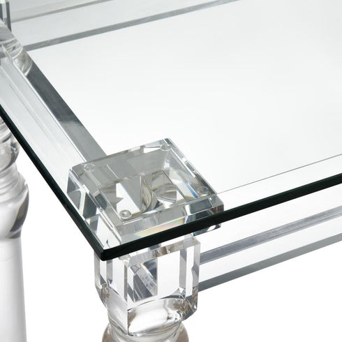 Elk Jacobs CONSOLE TABLE DESK in Clear Finish Model: H0015-9098