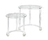 Elk Jacobs Nesting Table Set of 2 Round in Clear Model: H0015-9104/S2