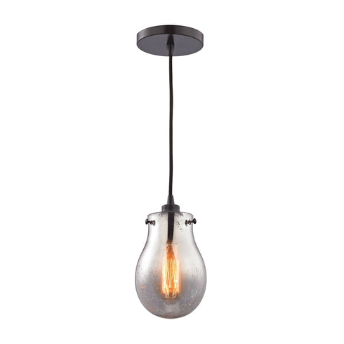 Elk Jaelyn 1 Light MINI PENDANT in Oil Rubbed Bronze Finish Model: 31935/1
