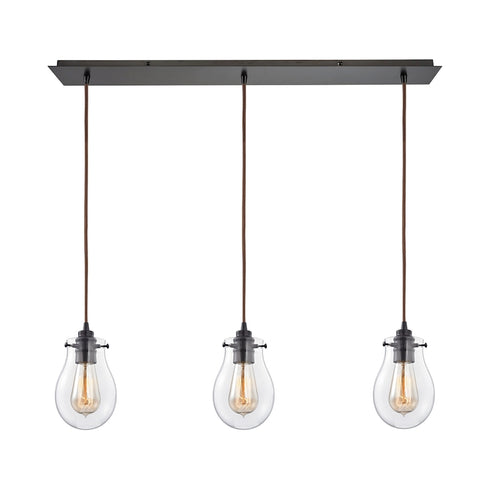 Elk Jaelyn MINI PENDANT in Oil Rubbed Bronze Finish Model: 31934/3LP