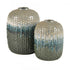 Elk Jaffe Vase Large in Green Reactive (2 pack) (2 pack) Model: S0017-9722