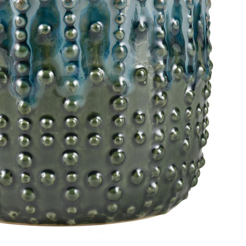Elk Jaffe Vase Small in Green Reactive (2 pack) (2 pack) Model: S0017-9724