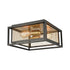 Elk Jarvis FLUSH MOUNT in Black Finish Model: 46374/2