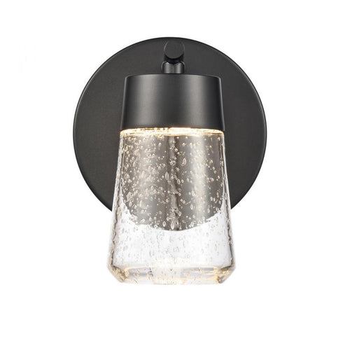Elk Jergen 5 Inch Wide 1 Light Vanity Light in Matte Black Model: 81690/1