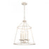 Elk Joanie 17.25 Inch Wide 4 Light Pendant in Antique White Model: EC89684/4